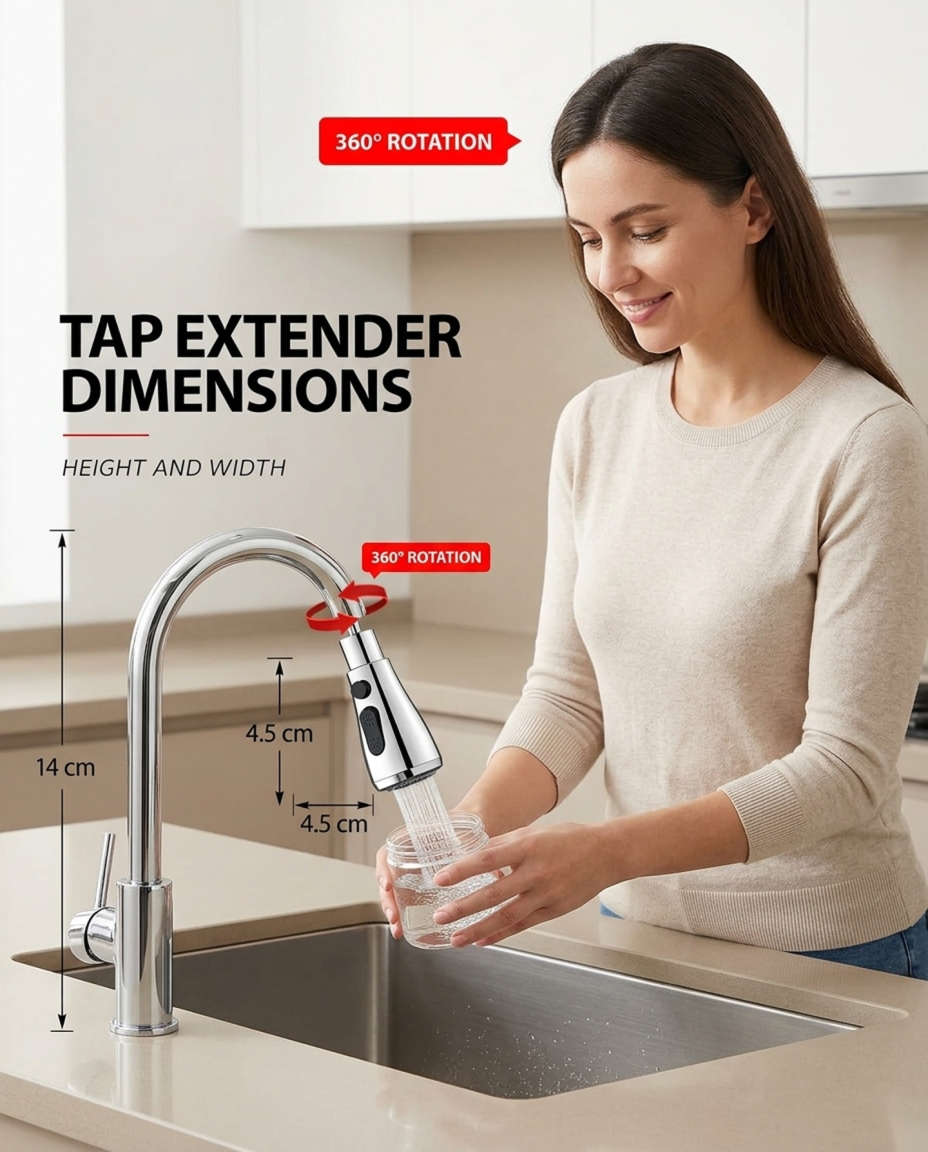 KitchenFix™ 360° Faucet Extender